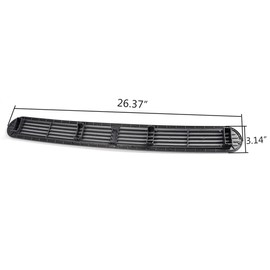 PIT66 Dash Defrost Vent Cover Grille Panel Compatible With Chevy Blazer S10/ Compatible With GMC Jimmy Oldsmobile 1998 1999 2000 2001 2002 2003 2004 SUV Pickup Truck 15046436