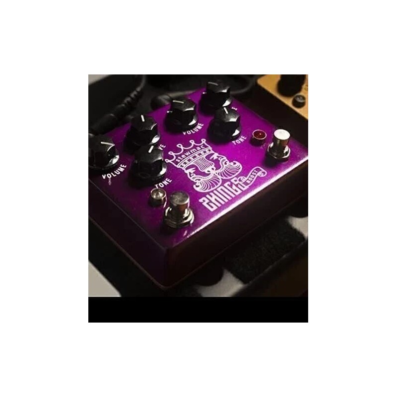 StewMac Two Kings Boost Pedal Kit With Bare Enclosure
