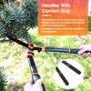 LKDING Lightweight Hedge Shears Manual Hedge Clippers for Trimming Borders