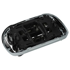 vhbw Shaver Head (1x shaving foil, 1x razor blade) compatible with Braun 70-B-4320cs Razor, Shaver, Trimmer - Combo-Pack Black Silver White