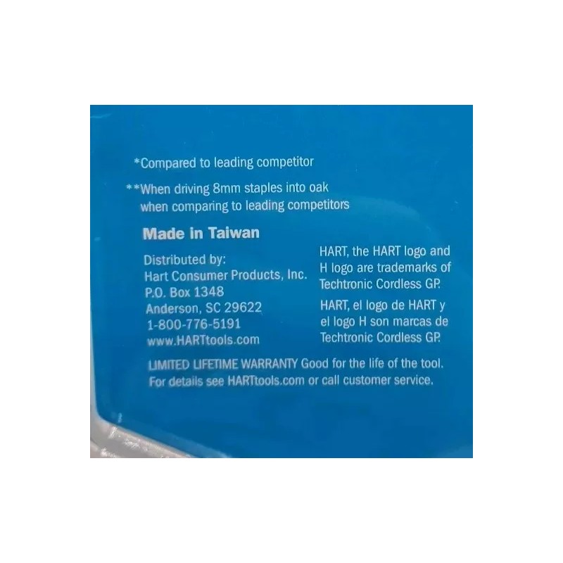 Hart Multi-Function 4-In-1 Staple Gun Heavy Duty, Ideal for Home