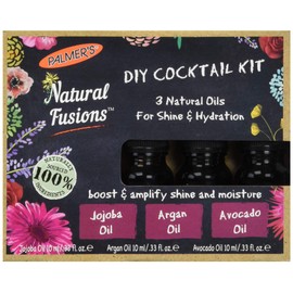 Palmer's Natural Fusions Shine and Hydration DIY Cocktail Kit, 3 Count