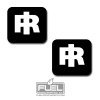 INGERSOLL RAND Premium Vinyl Decal 2-Pack - Construction Equipment Logo