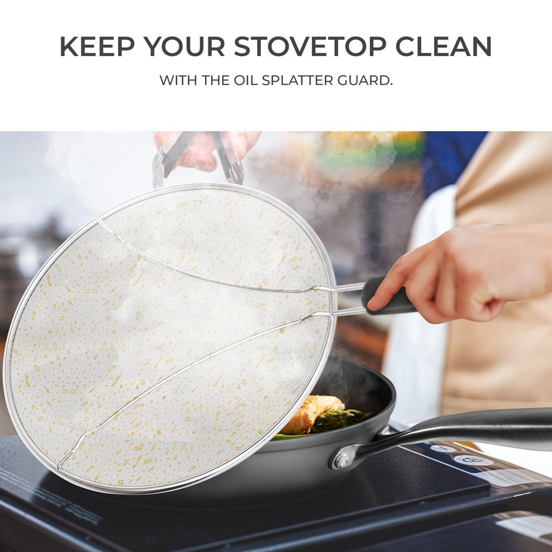 Frying Pan Nonstick - 10" Non Stick Frying Pan with
