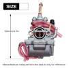 Aynaxcol 5HN-14101-00-00 TTR90 Carburetor with Air Filter and Valve Petcock