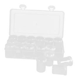 Tofficu Glasses Organizer Box Portable Storage Box for Nail Art Watercolors Buttons Elegant Design