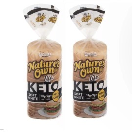 Nature’s Own FRESH Keto Friendly Bread, 16 oz - 2 Pack Loaves
