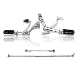 TCT-MT Forward Controls Pegs Levers Linkages Fit for Harley Sportster Forty Eight XL883N Dark Custom XL1200X 2004-2013