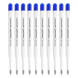 Westcott Ballpoint Pen Refills Blue Pack of 10 | G2 Ballpoint Pen Refills XB 1.4 mm in Refill Pack of 10 | Compatible with ISO Standard G2 | Indelible Blue Ink | E-733492 00