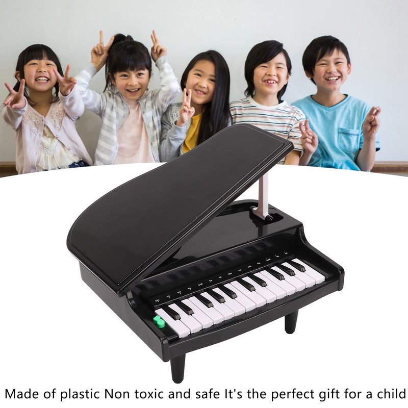 Kids Electronic Piano Toy Black Educational Piano Children Multifunctional Musical