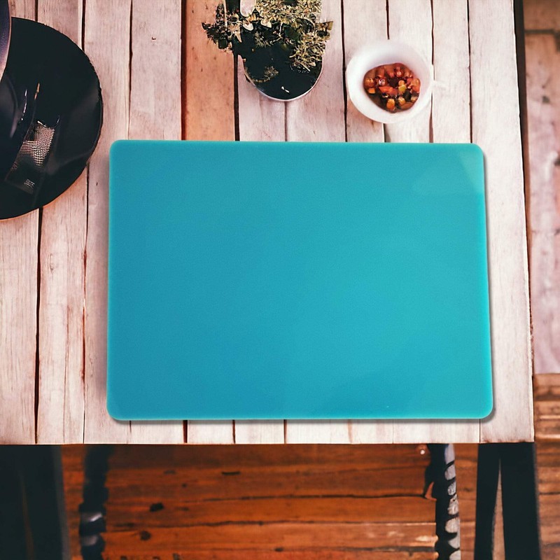 Rectangle Placemat Set - Gloss Pink 4 Placemats Standard 38cm