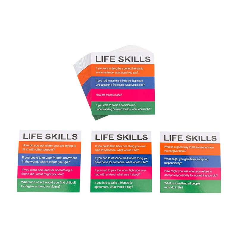 YEHUA! Totika Therapy Game Five Card Set with 48 Colored