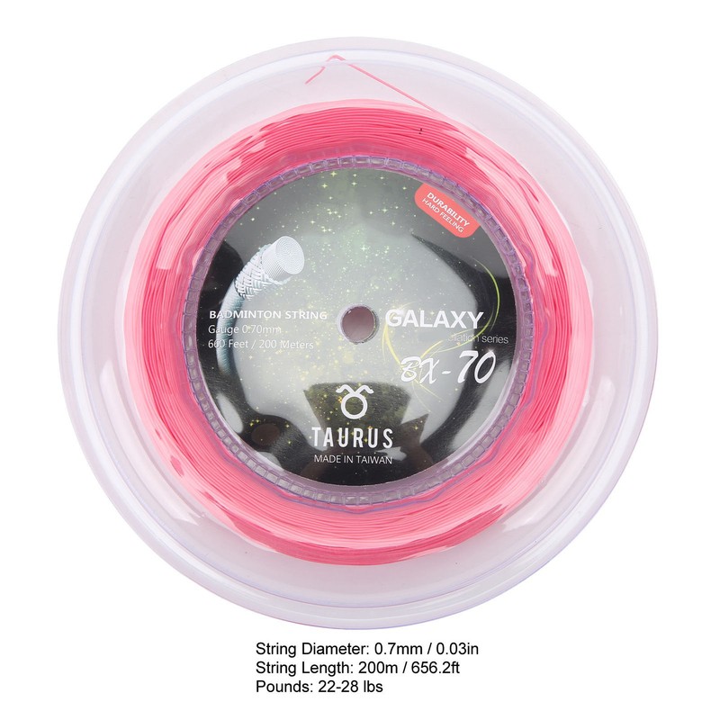 POWERTI BX70 Badminton Rackets String High Elastic Nylon Badminton Racquet