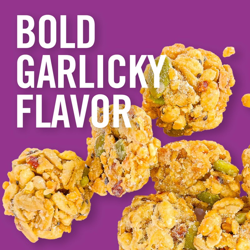 Dave's Killer Bread Toasted Garlic Organic Snack Bites, Garlic Organic