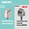 WB03X32194 WB03T10329 Cooktop Burner Knob Compatible GE Cafe Series Gas