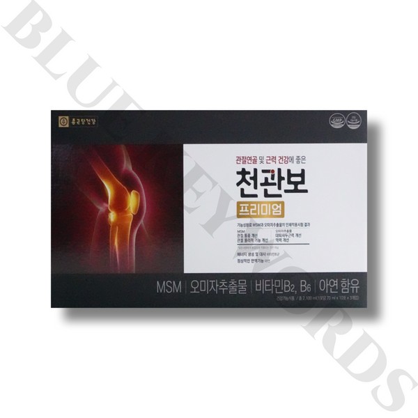 Chong Kun Dang Health Cheon Kwan Bo Premium 70ml x 30 packets, 1 month supply / 종근당건강 천관보프리미엄 70ml x 30포 1개월분