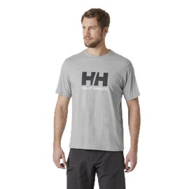 Helly-Hansen Men's HH Logo T-Shirt 2.0, 949 Grey Melange