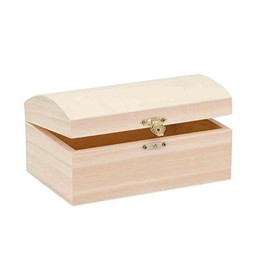 Glorex GmbH Pine 6 1682 401 Baroque Box 18 x 12 x 9 cm FSC Mix, Wood, Kassette 18 X 12 X 9 Cm, 18 x 12 x 9 cm
