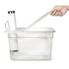 EVERIE Sous Vide Container 12 Quart with Hinge Lid and