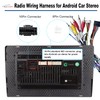 16Pin ISO Aftermarket Radio Harness Adapter Compatible with Chrysler 2015-2018