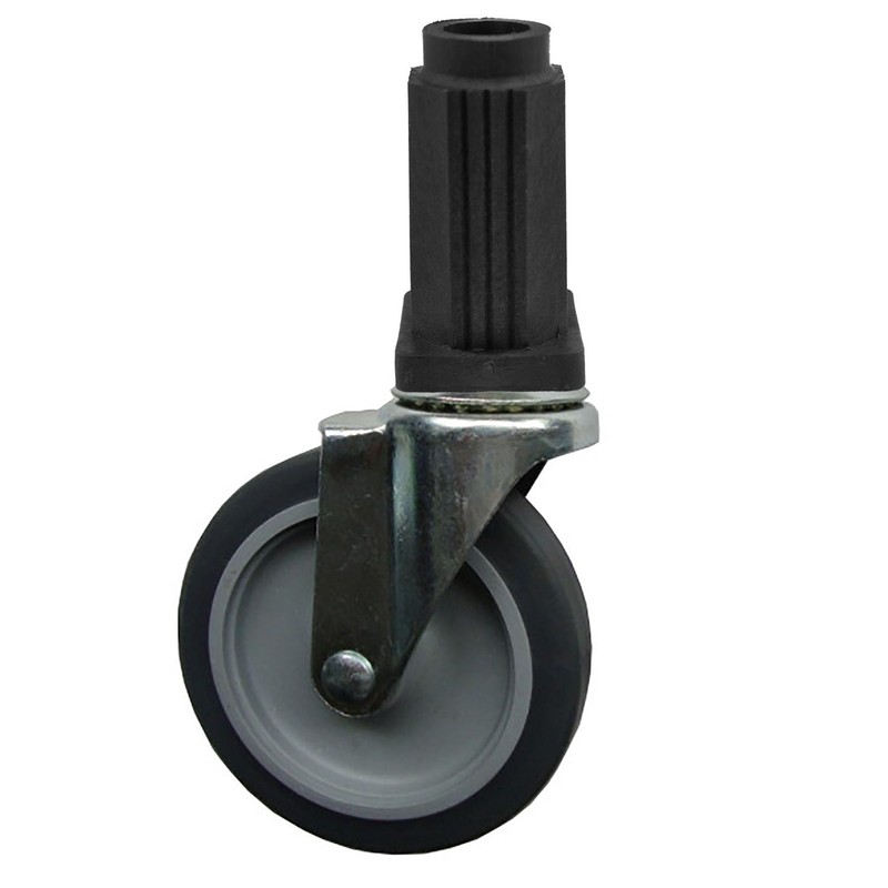 Lovelysp Square Caster Insert Cover Plastic Caster Socket Chair and