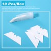 Lanties 10 Pack Ceramic Utility Blades High Hardness Replacement Blades