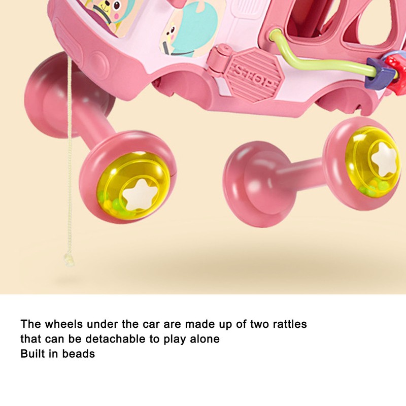 Blocks Musical Bus Alphabet Multifunction Learning Toy Pattern Matching Mini