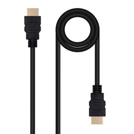 Brightium HDMI Cable V2.0 4K@60Hz 18Gbps Black 5m - High Definition Connection for TVs, Monitors and Home Theater Systems.