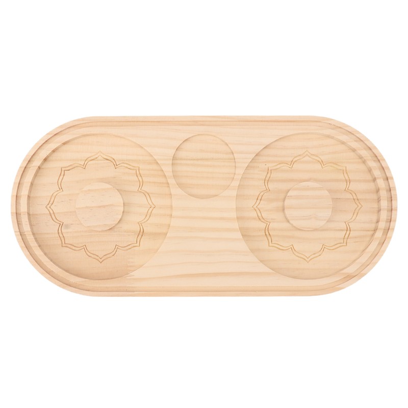 Salt Rimmer Pine Wood Sugar Rimmer Waterproof Holder Bar Tool