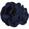 Hair Claw Fashion Rose Flower Women Accessories Barrette (Big Red+Navy