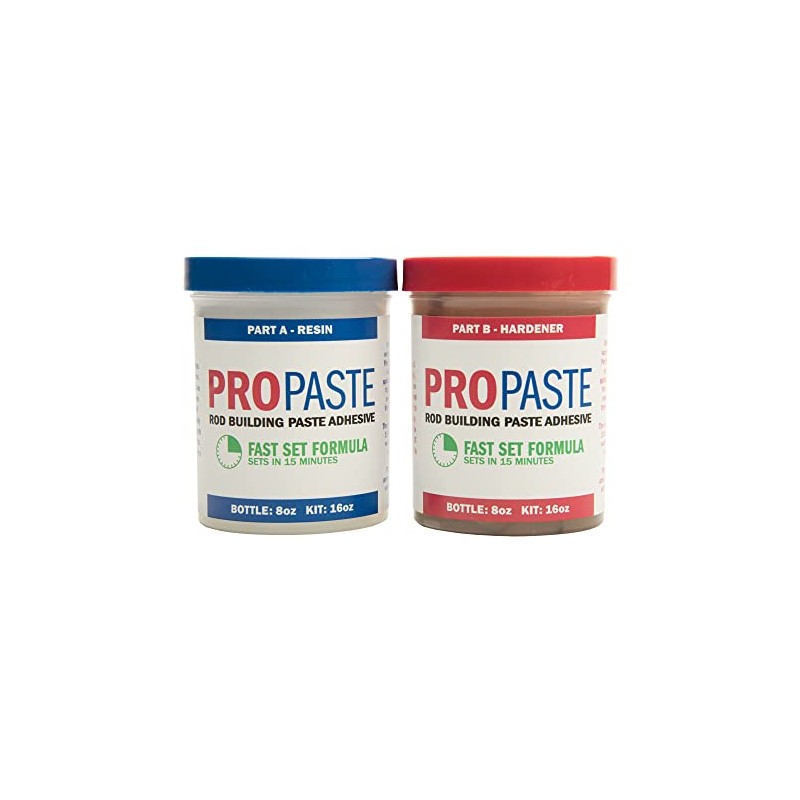 ProPaste Fast-Set Fishing Rod Building Paste Epoxy Glue (16 oz.)