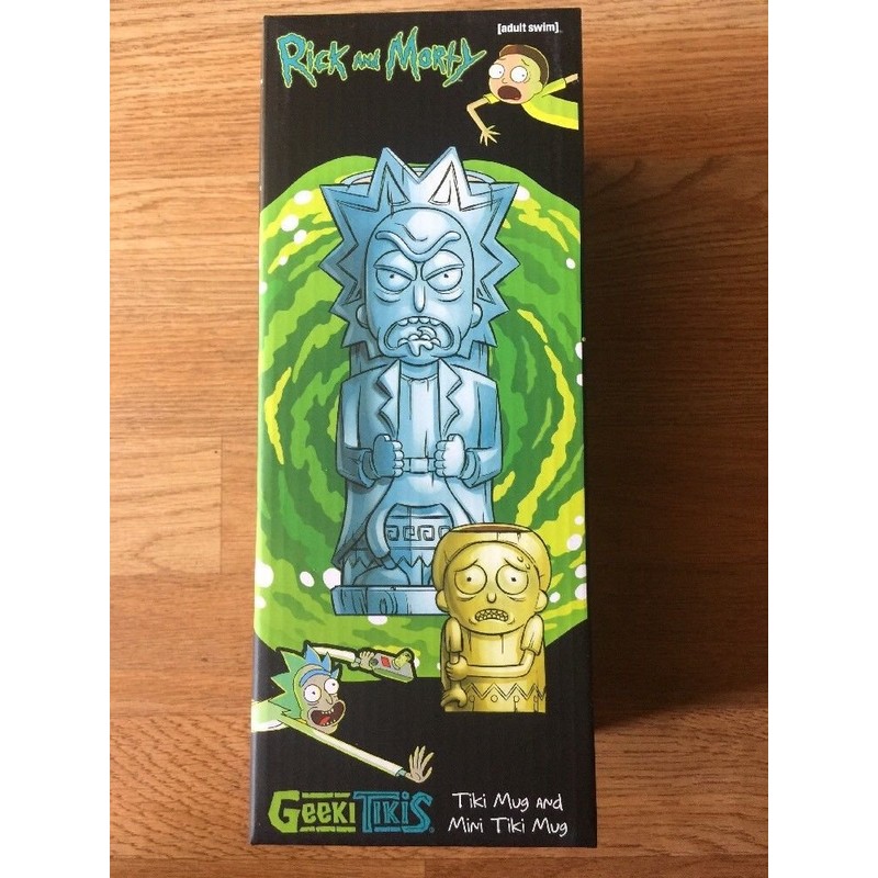 Rick and Morty Geeki Tiki Set Loot Crate DX Exclusive