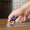 Sheffield Mini Box Cutter, Mini Utility Knife Aluminum Handle, Accepts