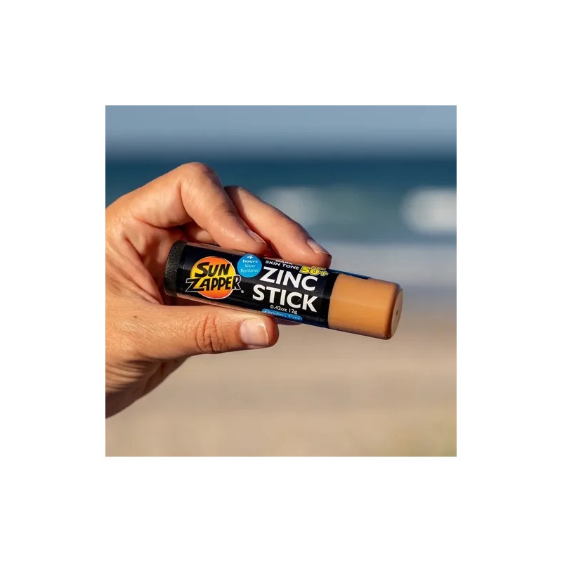 Sun Zapper Zinc Stick Dark Skin Tone Spf 50+ 12g