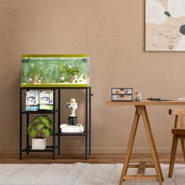 Unbranded 3 Tier Heavy Duty Aquarium Stand 20 Gallon Metal Fish Tank Stand Aquarium Rack