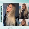 13x4 Lace Front Wigs Human Hair Ombre Brown to Blonde