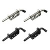 4Pcs 5 Inch Spring Loaded Barrel Bolt Latch Pin, BetterJonny
