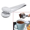 Tea Bag Tongs, 2Pcs Handy Tea Bag Squeezer Stainless Steel