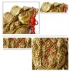 BOYULL Brass Feng Shui Money Frog Statue with Lucky Charm