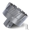 GRIXLEN 2-3/16" x 2" Annular Cutter with Weldon Shank,Carbide Tip