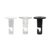 smartect Two-piece wall and ceiling pins for hanging textile cables