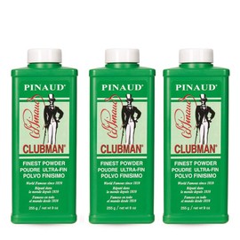 Clubman Pinaud Finest Talc Powder, 9 Ounce (Pack of 3)