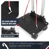 Zoofen Folding Hand Truck Heavy Duty Luggage Cart with 4