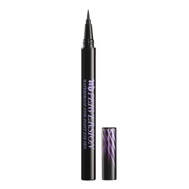 Urban Decay Perversion Waterproof Black Liquid Eyeliner - Smudge-Proof, Sweat-Proof, Transfer-Resistant, Fine-Point Eye Pen, Flexible Brush Tip, Semi-Matte Black, Precise Application, Vegan