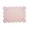 Francfranc Franc Embroidered Ribbon Lunch Mat Pink New Life Gift