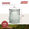 Coleman Color Changing LED Citronella Outdoor Scented Candle, 25+ Hours