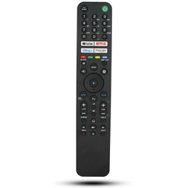 RMF-TX520U Remote Control Replacement for Sony Smart TV Android 4K Ultra HD LED Internet KD XBR Series UHD LED 43 48 49 55 65 75 85 inches TV (No Voice Function)