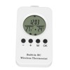 Wireless Plug in Thermostat LCD Remote Control Digital Display Temperature