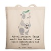 Mr. & Mrs. Panda Tragetasche Fußballtrainer Erfolgskick - Geschenk, inspirierender