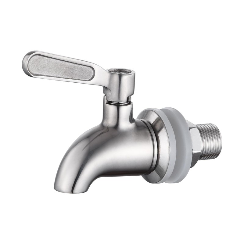 Walkinginrain Beverage Dispenser Replacement Spigot,Stainless Steel Spigot for Water Dispenser,Drink